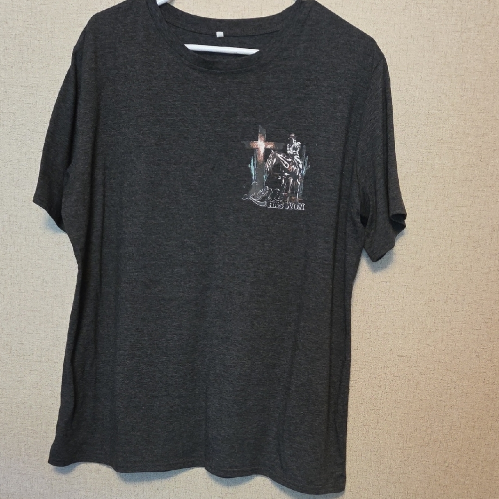 Women's Dark Gray Graphic T-Shirt